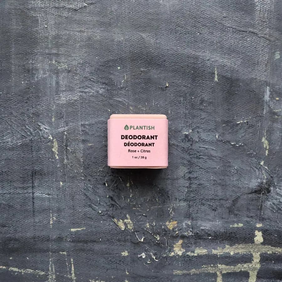 Desodorante en Barra Residuo Cero - Rosa y Cítricos / Zero Waste Deodorant Bar - Rose & Citrus