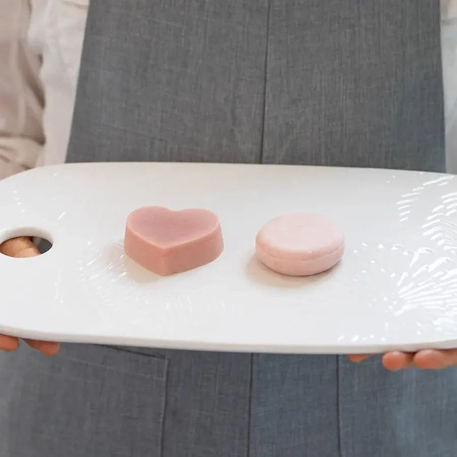 Set de shampoo y acondicionador nutritivo sólido / Nourishing Shampoo and Conditioner Bar Set