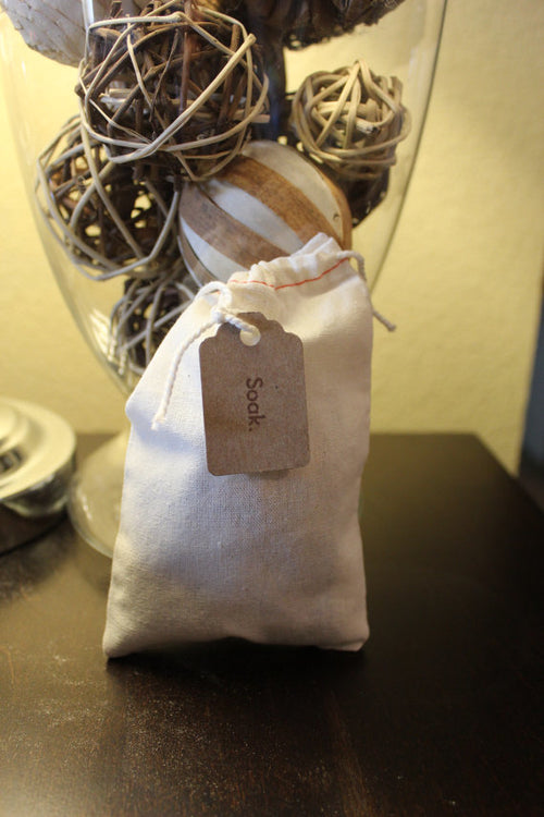 Infusión botánica para baño de inmersión. Orgánica,en sobre de lienzo. Apto bebés / Perfect Baby Organic Bath Tea/ Sachet.