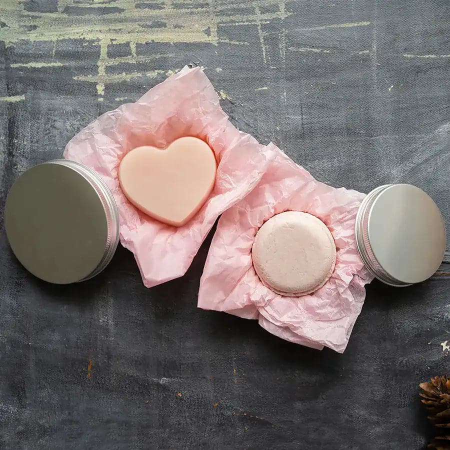 Set de shampoo y acondicionador nutritivo sólido / Nourishing Shampoo and Conditioner Bar Set