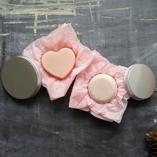 Set de shampoo y acondicionador nutritivo sólido / Nourishing Shampoo and Conditioner Bar Set