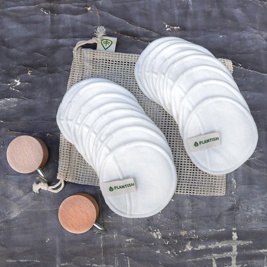 Set de discos faciales 100% algodón / 100% Cotton Facial Rounds Set