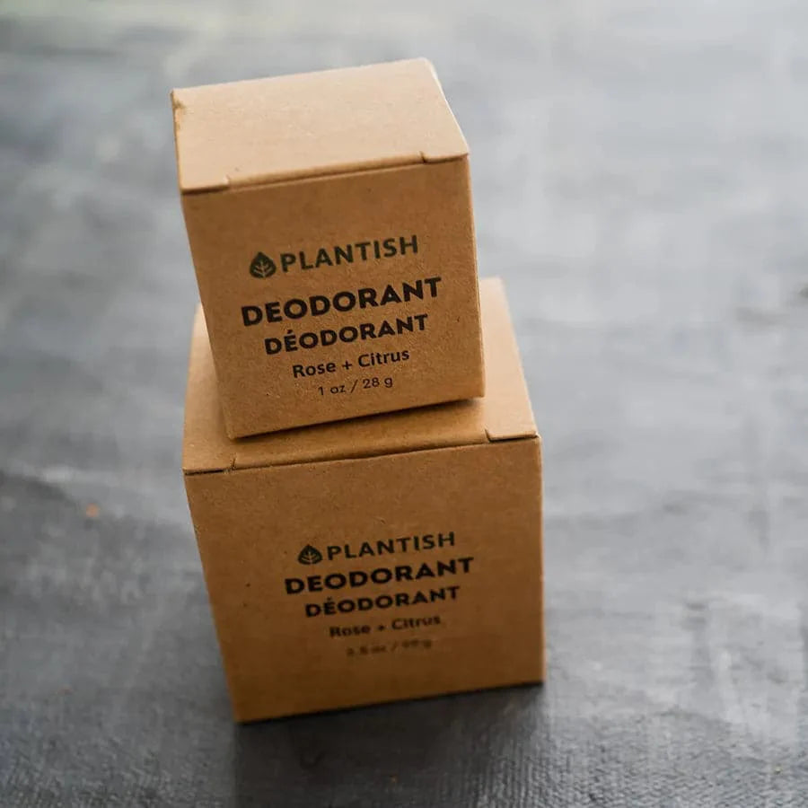 Desodorante en Barra Residuo Cero - Rosa y Cítricos / Zero Waste Deodorant Bar - Rose & Citrus