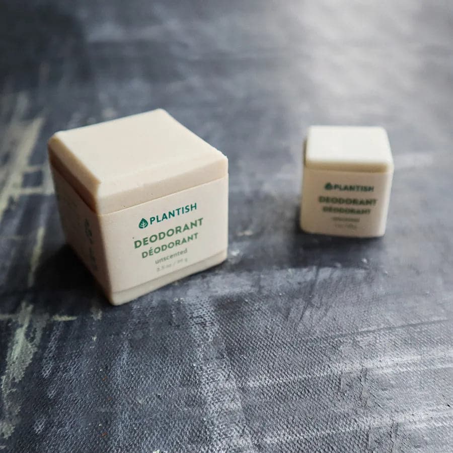 Barra de desodorante residuo cero - Sin fragancia / Zero Waste Deodorant Bar - Unscented